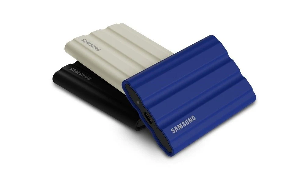 Samsung T7 Shield portable SSD, official Samsung photography